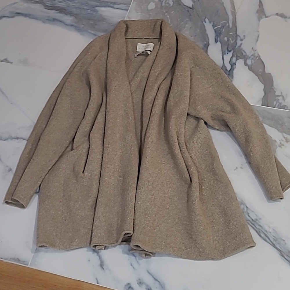 Lauren Manoogian Cotton Blend Cardigan Sweater, size 1 - Picture 2 of 12